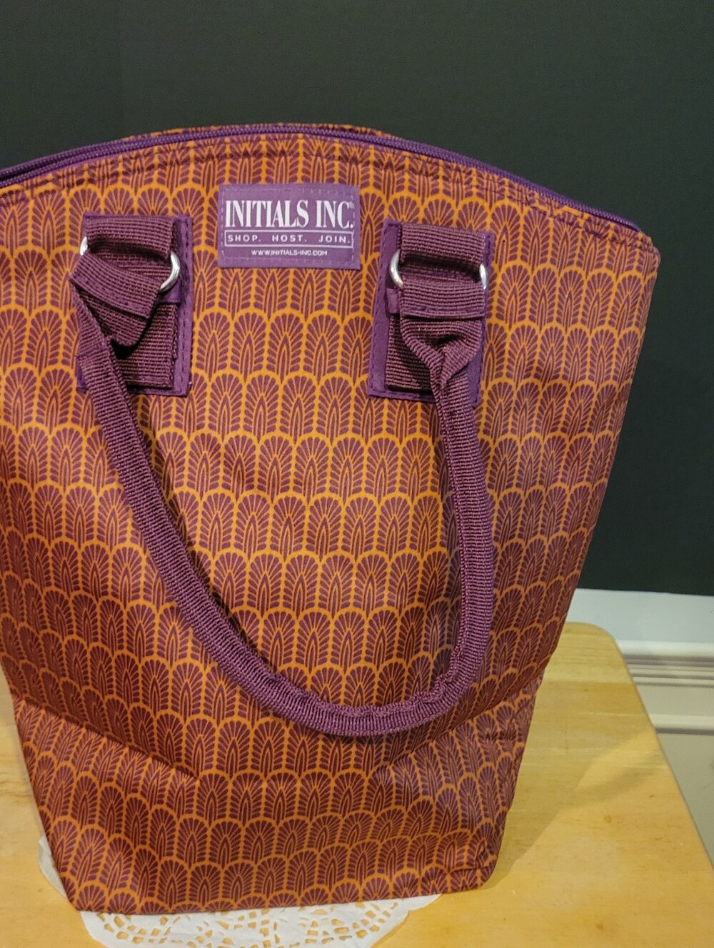 Initials Inc. Let’s Celebrate Tote Bag Cooler NEW - Picture 3 of 8